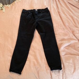 Black legging jeans